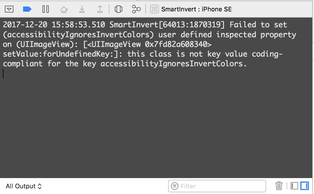 Xcode complains about runtime attribute on older iOS